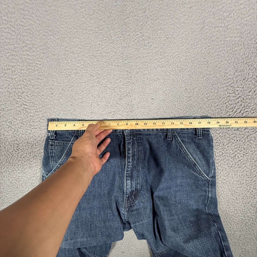 Levis Silvertab Jeans Mens 36x28 Blue‎ Vintage Relaxed Fit Denim Casual Preppy - Picture 4 of 12